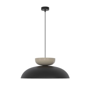Sava Black + Mocha Pendant Lamp