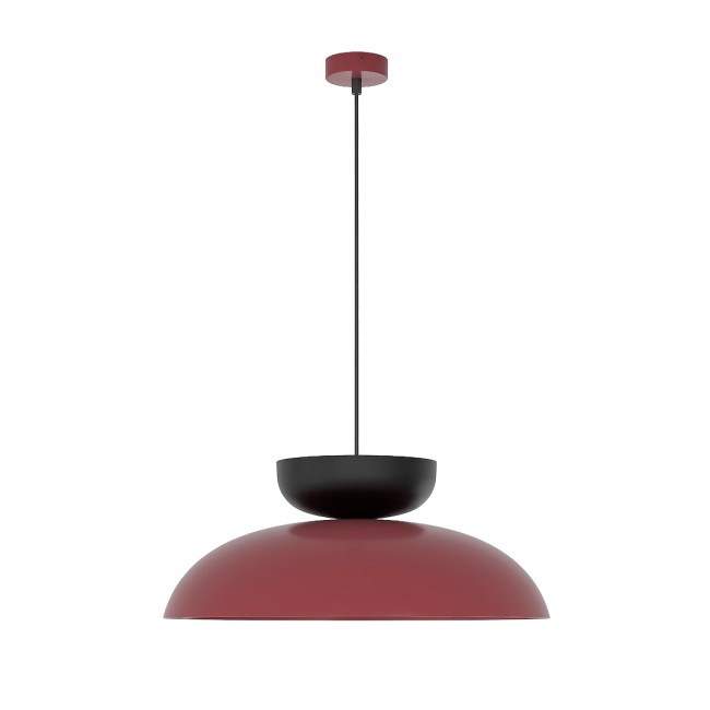 Sava Bordeaux+Black Pendant Lamp