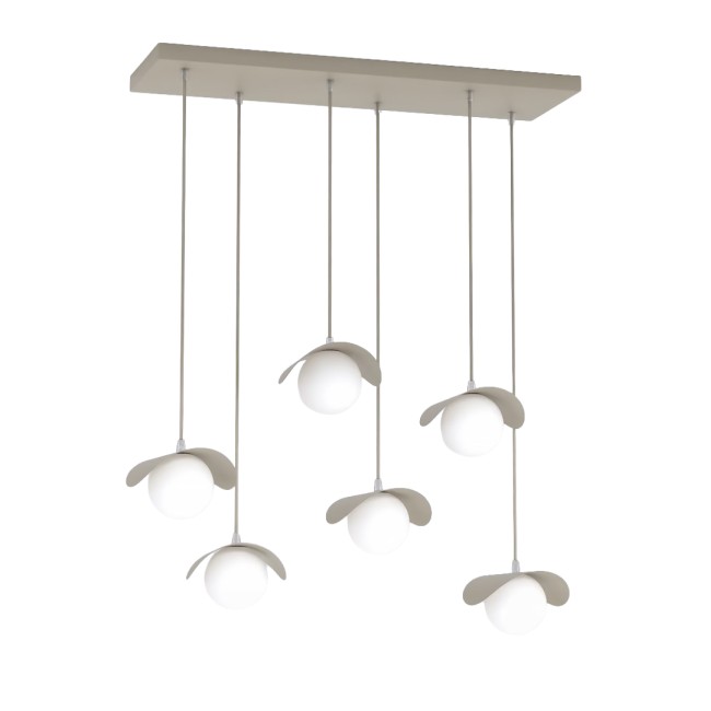 Nera Moca Pendant Lamp (6 lights)