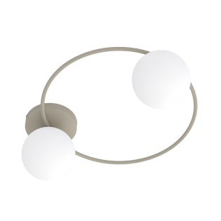 Buga Moca Opal Ceiling Lamp (2 lights)