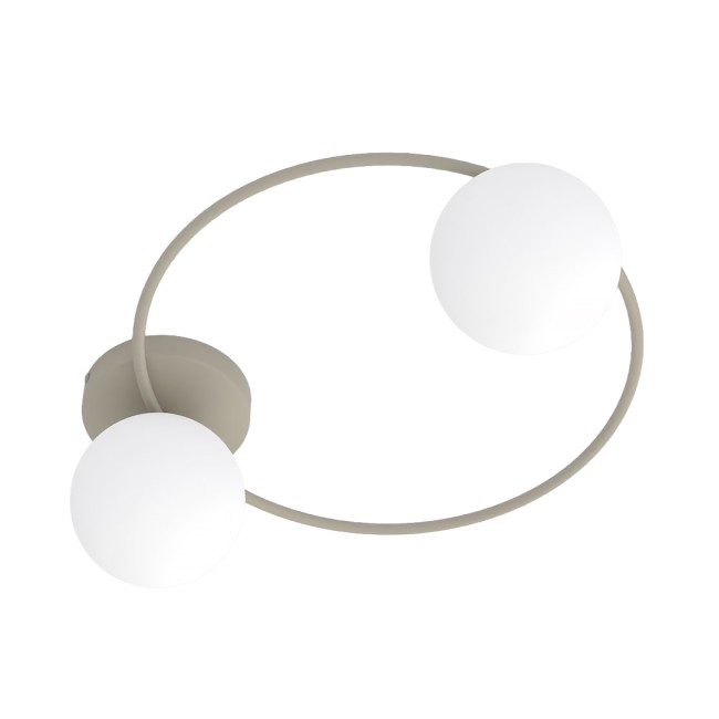 Buga Moca Opal Ceiling Lamp (2 lights)