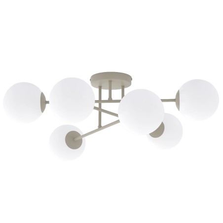 Drin Moca Opal Ceiling Lamp (6 lights)