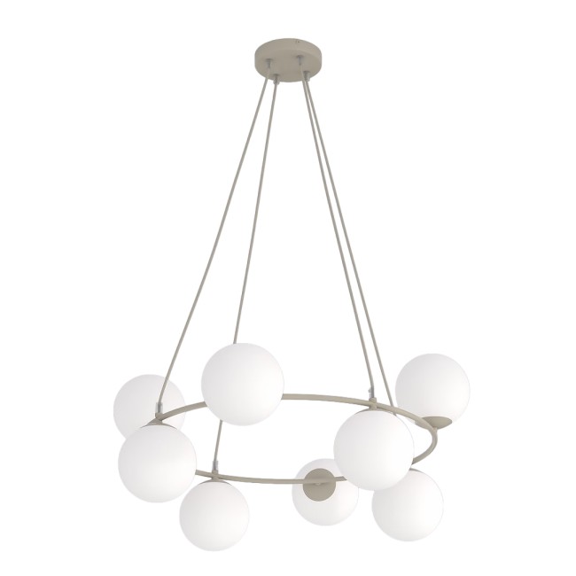 Ibar Opal Pendant Lamp (9 lights)