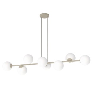 Odra Moca Opal Pendant Lamp (8 lights)