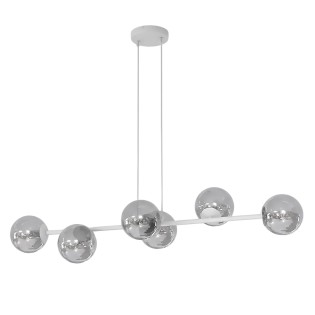 Odra Graphite Hanging Lamp (6 lights)