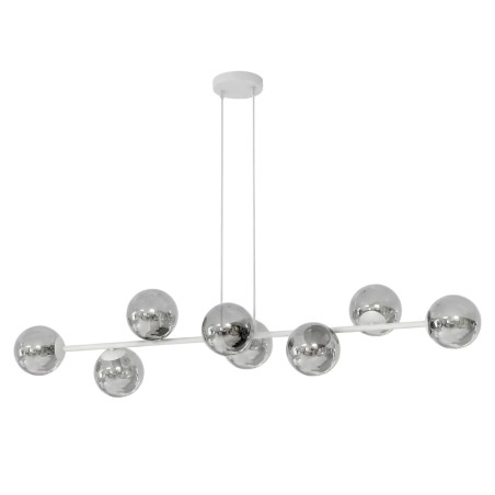 Lámpara colgante Odra Gris Grafito (8 luces)