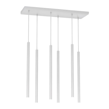 Uza Gray Pendant Lamp (6 lights)