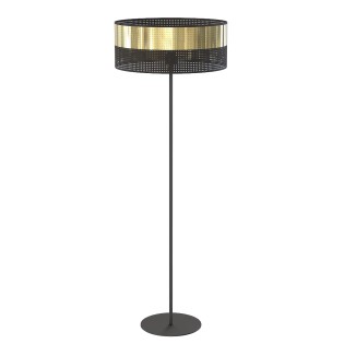 Velto Black+Gold Floor Lamp