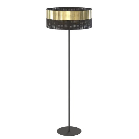 Velto Black+Gold Floor Lamp
