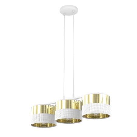 Velto White+Gold Pendant Lamp (3 lights)