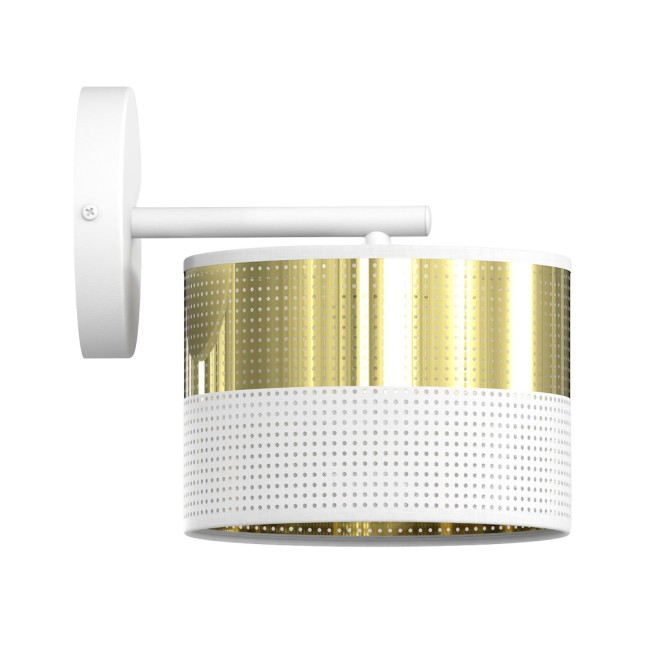 Velto White+Gold Wall Lamp