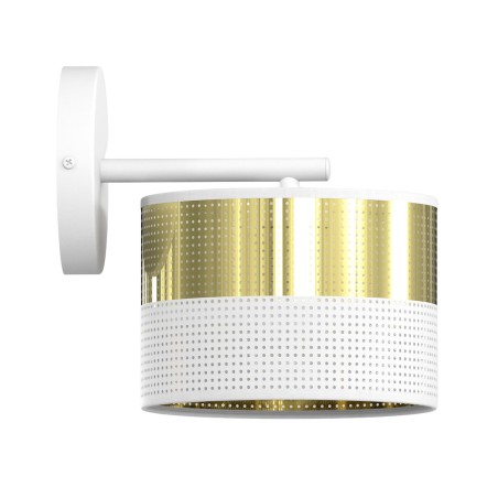 Velto White+Gold Wall Lamp