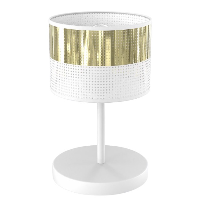 Velto White+Gold Table Lamp