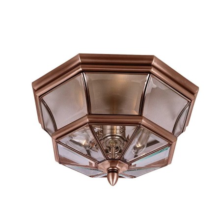 Newbury Outdoor Ceiling Flush Light (3 Lights)