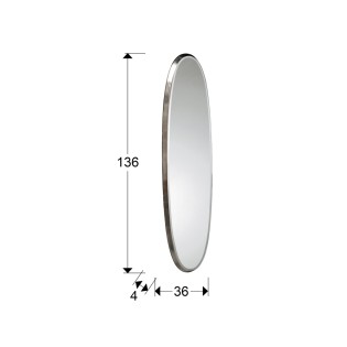 Espejo de pared Aries (136x36 cm.)