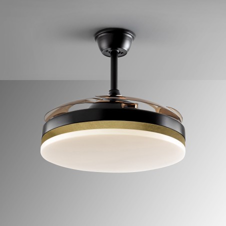 LED-Ventilator mit klappbaren Flügeln Vento (72W)