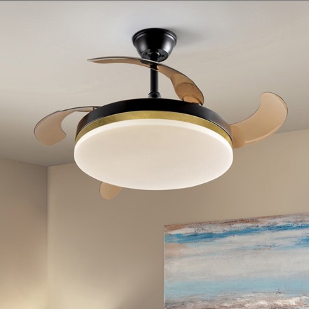 LED fan with folding blades Vento Dim (36W)