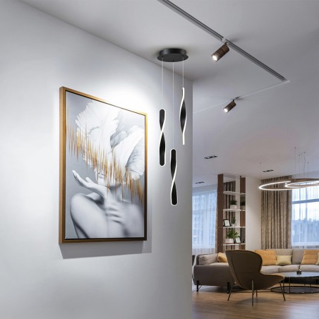 LED Pendant Lamp Twist (3x10W)