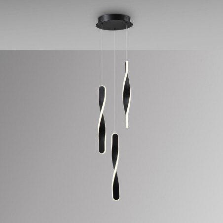 LED Pendant Lamp Twist (3x10W)