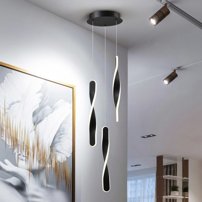 LED Pendant Lamp Twist (3x10W)