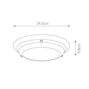 LED Ceiling Flush Light Welland (12W)
