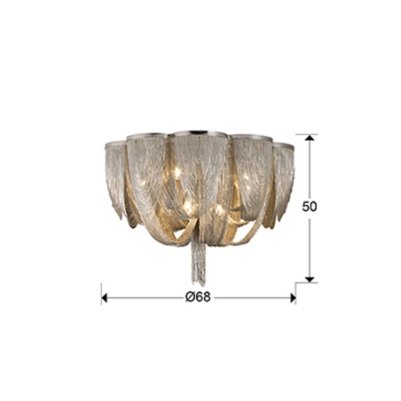 copy of Minerva LED-Deckenleuchte (60W)