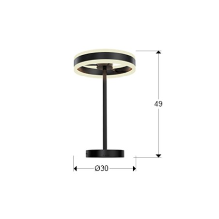 Helia LED table lamp (36W)