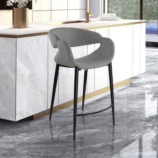 High Stool Giro Light Grey