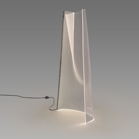 LED Floor Lamp Velos Chrome (17W)