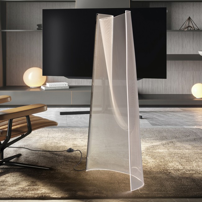 LED Floor Lamp Velos Chrome (17W)