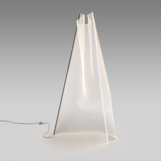 LED Floor Lamp Velos Chrome (17W)