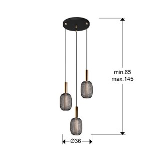copy of Cluster LED Pendant Lamp Micrón (3x5W)