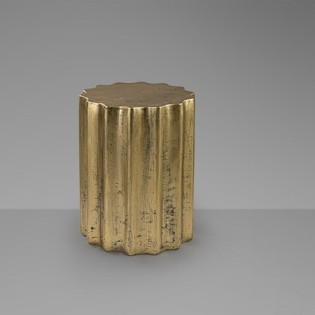 Striped Side Table