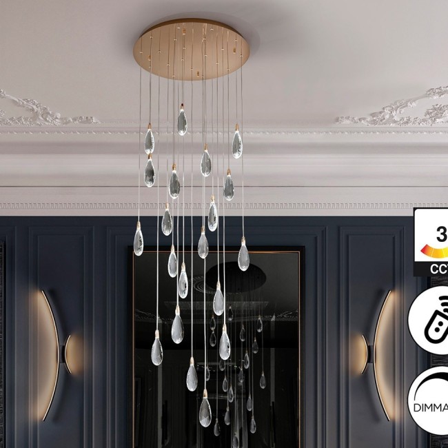 LED Ceiling Lamp Tears (40W)
