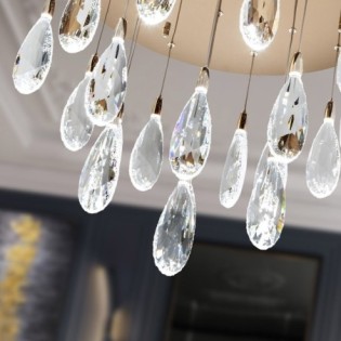 LED Ceiling Lamp Tears (40W)