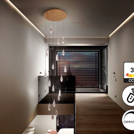 LED Ceiling Lamp Tears (40W)