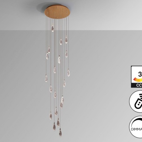 LED Ceiling Lamp Tears (40W)