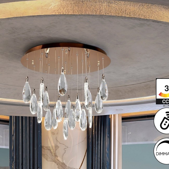 LED Ceiling Lamp Tears (38W)
