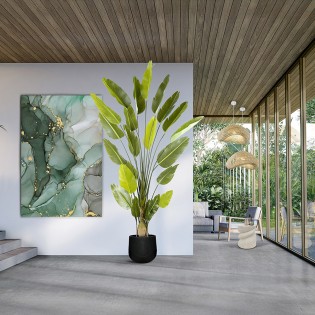 Artificial Plant Paradise Bird