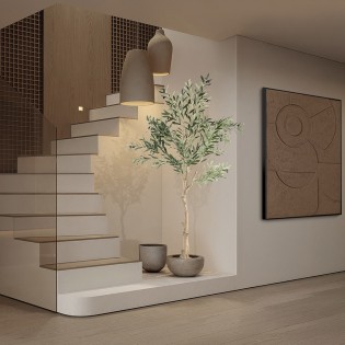 Artificial Olive Plant