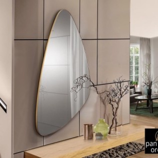 ORIO-ESPEJO TRIANG.ORO 168X81