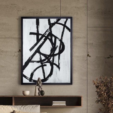 Acrylic Painting Graphos White (75x100)