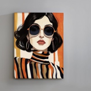 Acrylic Painting Orange...