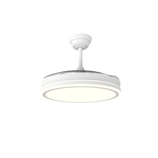 LED Ceiling Fan Folding Blades Surpino White CCT Dim (48W)