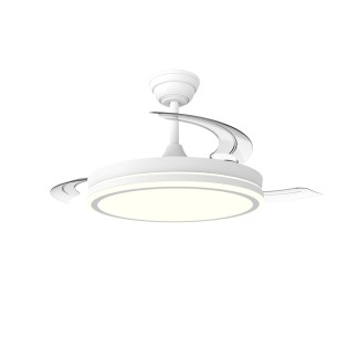 Ventilador LED con aspas retráctiles Night Eco CCT Dim (48W)