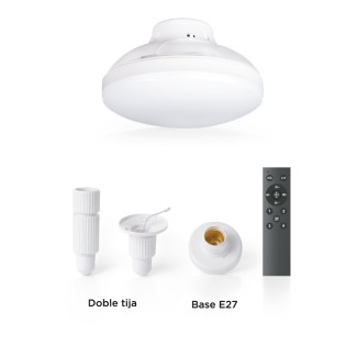 Mandy CCT LED fan bulb with...