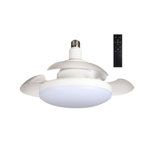 Bombilla ventilador LED aspas retráctiles Mandy CCT (18W)