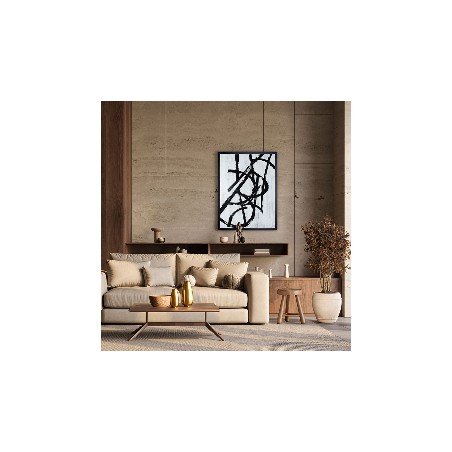 Acrylic Painting Graphos White (75x100)