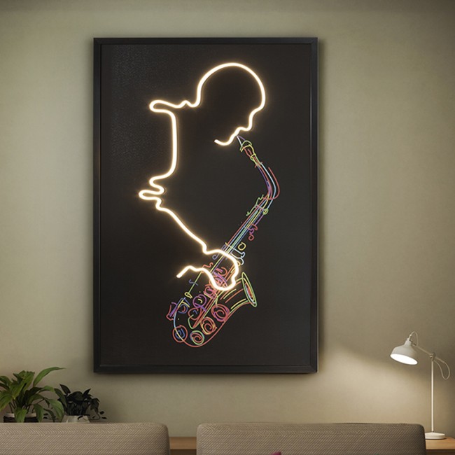 copy of Cuadro con luz LED Violonchelo (80x120cm.)