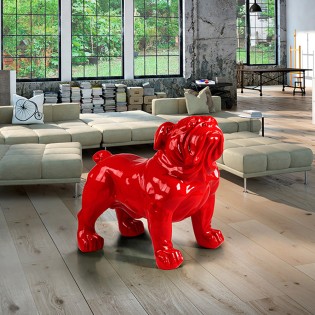 Decorative figure Red Bulldog